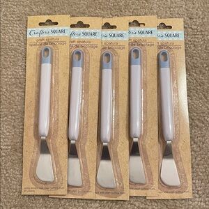 Crafter's Square Set of 5 Craft Spatulas